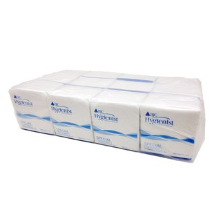 ไฮจีนิสท์ ผ้าเช็ดปากป๊อบอัพ 200 แผ่น 12 ห่อ/แพ็ค Hygienist Pop-up Napkins 200 sheets 12 packs / pack