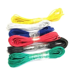 [10m Price] สายไฟอิเล็กทรอนิกส์ UL1007-24awg หลากสี 80℃ลวดทองแดง เบอร์ 300v ลวดตะกั่ว 24 เส้น