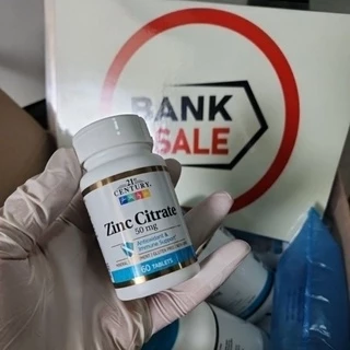 พร้อมส่ง 🔔 21st Century Zinc Citrate 50 mg