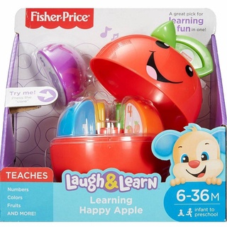 Fisher Price ฟิชเชอร์ ไพรส์ Laugh And Learn Laugh &amp; Learn Learning Happy Apple เสริมพัฒนาการด้านตัวเลข ของเล่นเด็ก DRF57