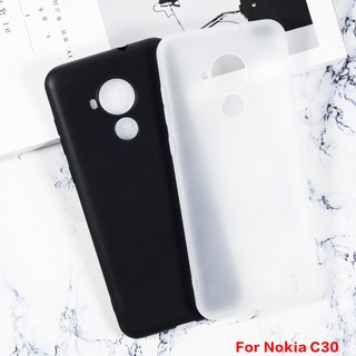 เคสโทรศัพท์มือถือแบบนิ่ม TPU บางมาก สําหรับ Nokia C30 C20 C10 Nokia C30 C20 C10