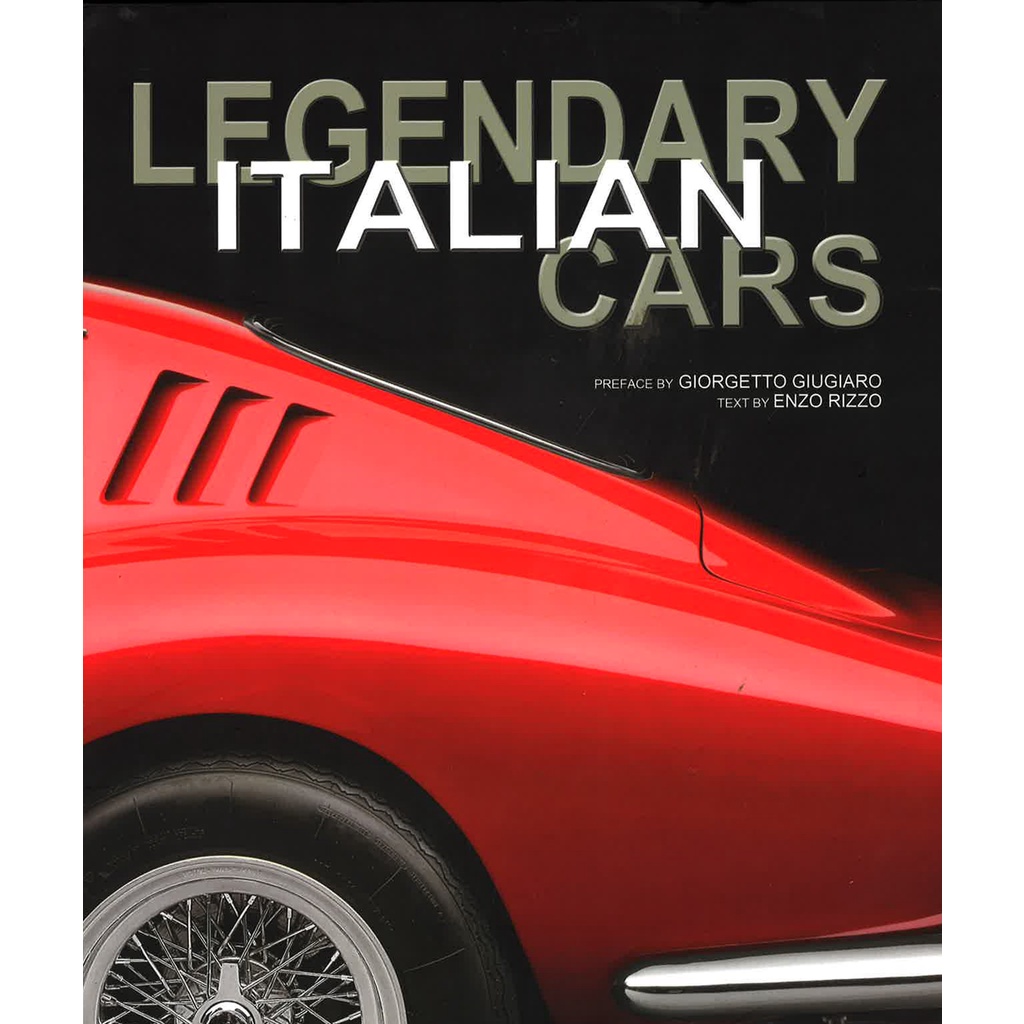 BBW หนังสือ Legendary Italian Cars ISBN: 9788854414211