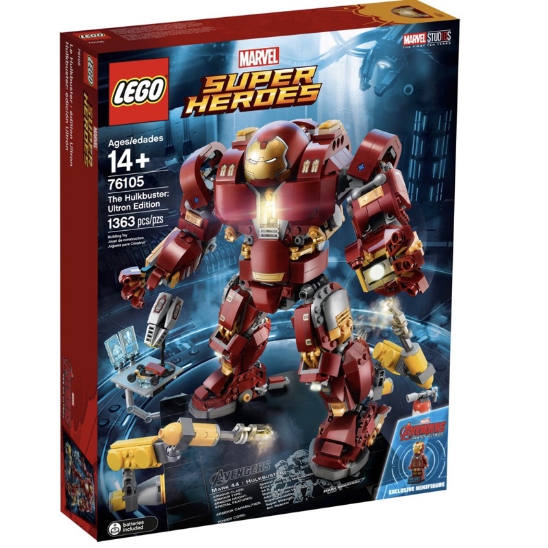 [แท้พร้อมส่ง] Lego the Hulkbuster : Ultron Edition 76105