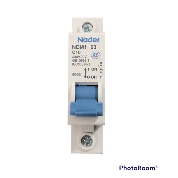 Nader NDM1-63 C10 ขนาด 10A 1 pole