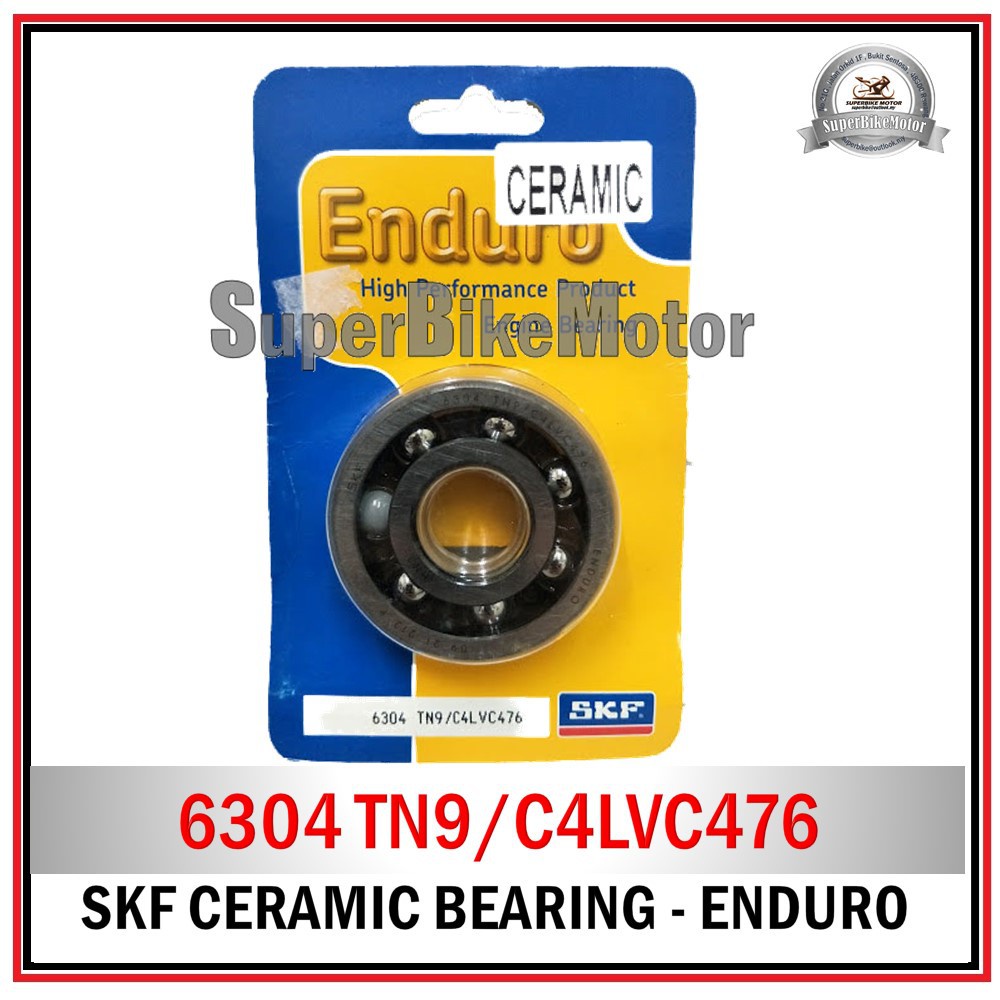 Skf Enduro แบริ่งเซรามิก C4 - 6304