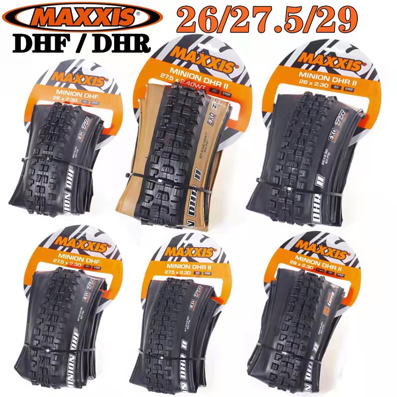 Maxxis ไม่มียางพร้อม 3C/EXO TR 26/2.75/29 ยางรถจักรยาน 26er 27.5er 29er จักรยานเสือภูเขา highroller ยาง26 พับ tyres hill MINION DHF DHR