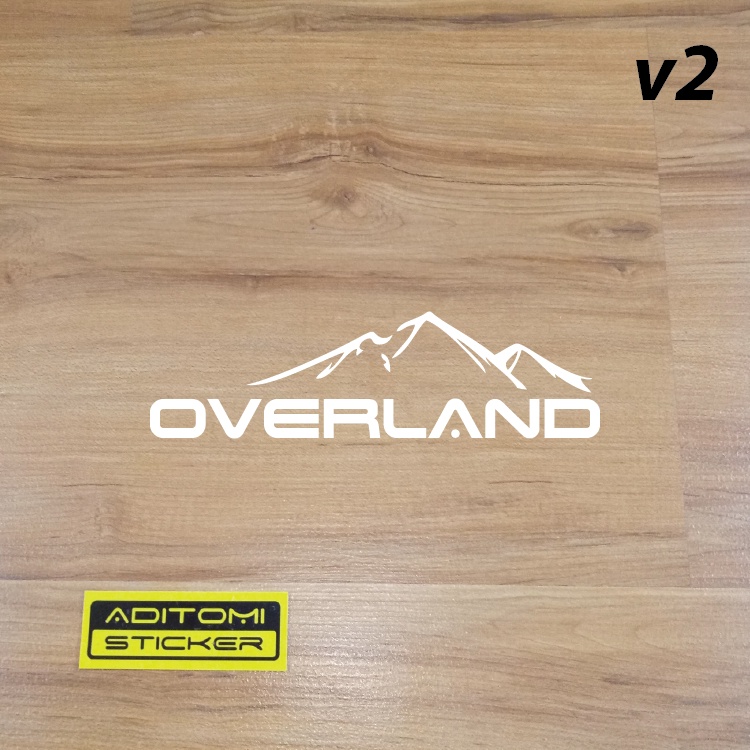 สติ๊กเกอร์ Off Road Overland v2 diecut