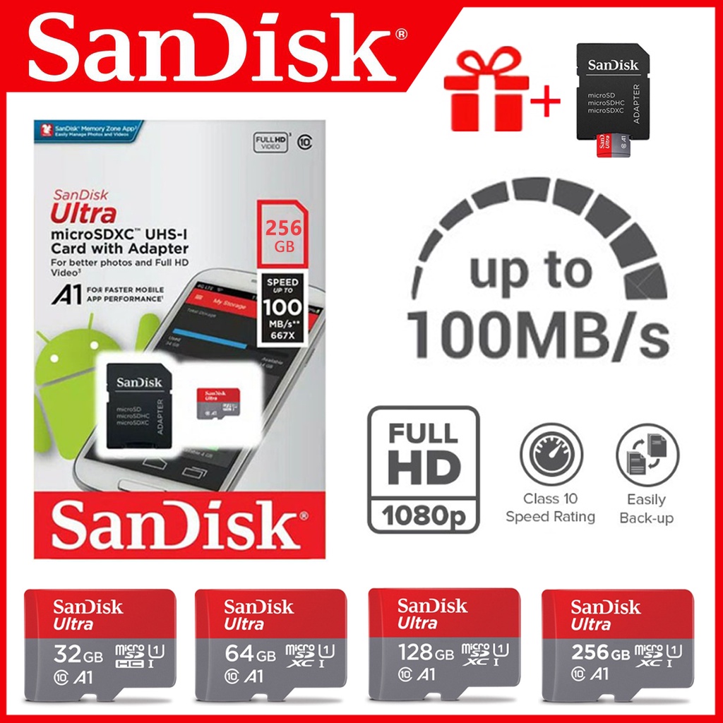 Localmemory Card 32gb 64gb 128gb 256gb Micro Sd Card Class10 Memory