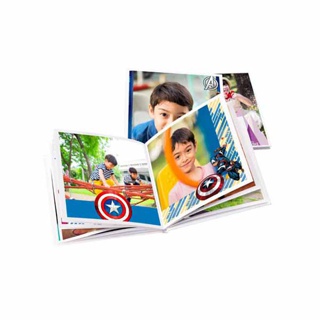 Photobook: โฟโต้บุ๊คดิสนีย์ (Disney) 6x6 นิ้ว ปกแข็ง ของเล่นเด็ก ของขวัญเด็กแรกเกิด ทำเองบนแอป, 20 หน้า