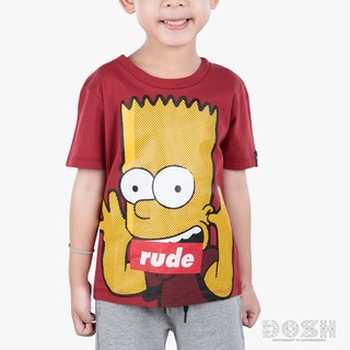 DOSH BOYS T-SHIRTS THE SIMPSONS เสื้อยืดคอกลมแขนสั้น เด็กชาย DSIBT5022-RE