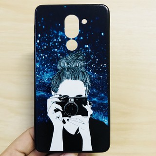 Huawei GR5 2017(6X) เคสสกรีนลายเส้นนูนผู้หญิง Vol.1     10