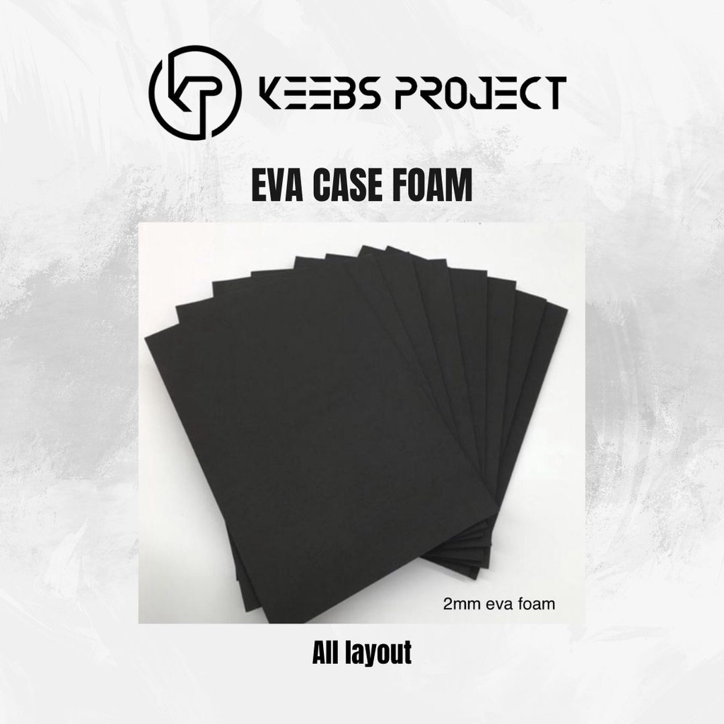 โฟมเคส Eva สําหรับ 68, 84, 87 โฟม PCB โฟมลดเสียง คีย์บอร์ดที่รองรับทั้งหมด
