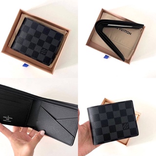 new Louis Vuitton Multiple wallet Damier📌เช็คสินค้าก่อนสั่งซื้อนะคะ