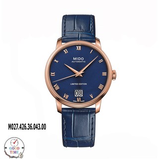 MIDO BARONCELLI BIG DATE นาฬิกาข้อมือชาย รุ่น M027.426.36.043.00 สายหนังแท้