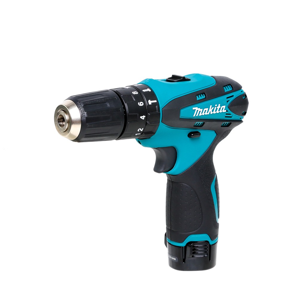 MAKITA HP330DWE สว่านกระแทก10มิลไร้สาย10.8V(แบต2 ก้อน)