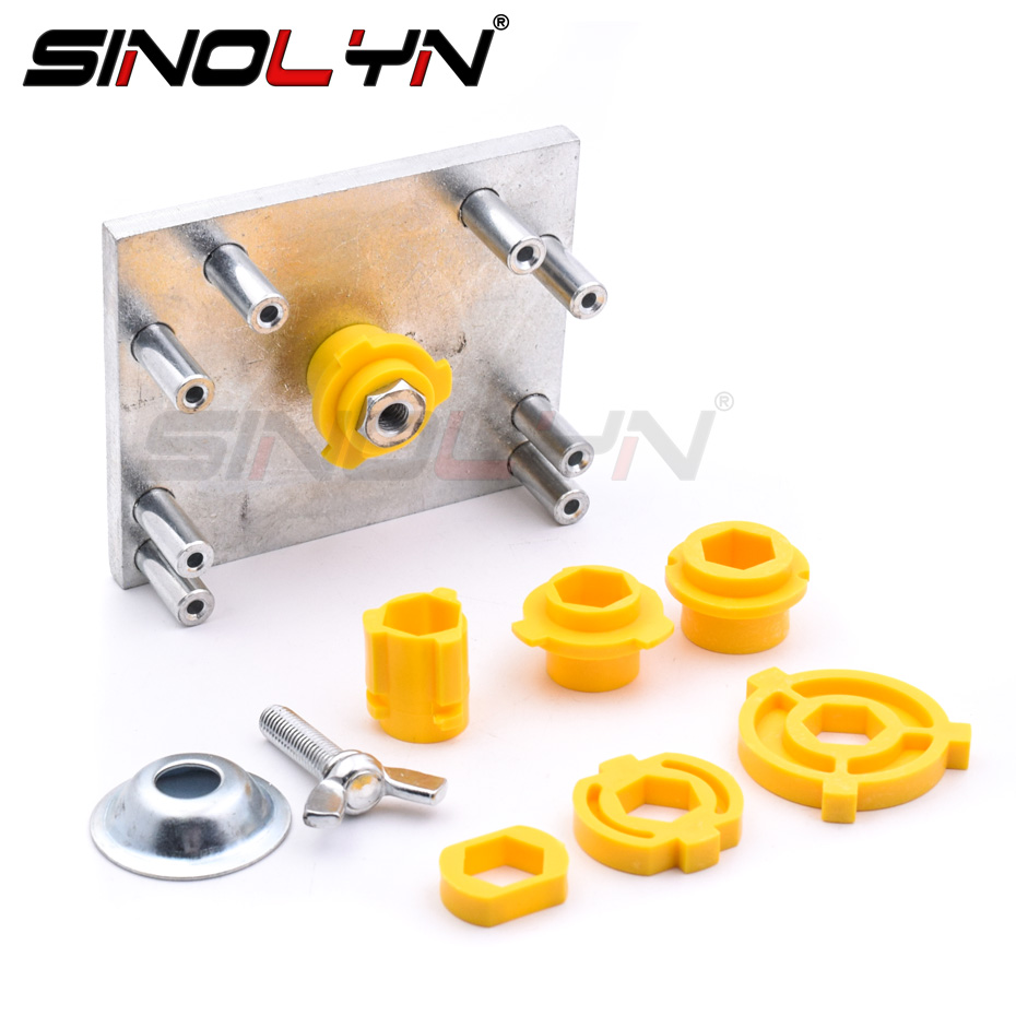 แม่พิมพ์ไฟหน้า H1 / H4 / H7 / H11 / D2 / Hb3 9005 / Hb4 9006 แม่พิมพ์สําหรับ Koito Q5 / Hella 3/5 โป