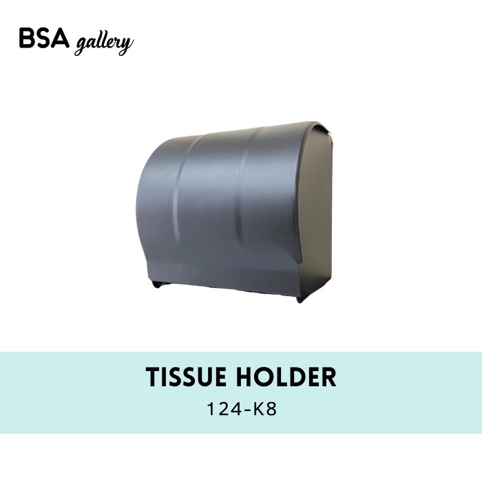 Hitam Full BLACK ROLLED TISSUE PLACE / TOILET แขวนม้วน TISSUE PLACE