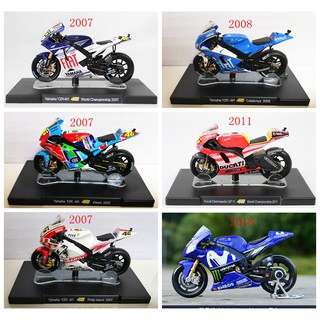 โมเดลรถจักรยานยนต์ 1:18 Scale VALENTINO ROSSI (2007-2018)