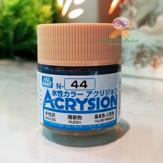 สีสูตรน้ำ Acrysion N44 FLESH (Semi Gloss)