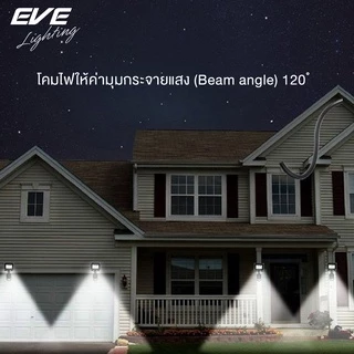 [ ลดราคา ] EVE โคมฟลัดไลท์ แอลอีดี LED เดินผ่านแล้วติด รุ่น SENSOR ขนาด 20 ถึง 50 วัตต์ แสงขาว 6500K