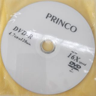 แผ่น ดีวีดี DVD-R ยี่ห้อ PRINCO