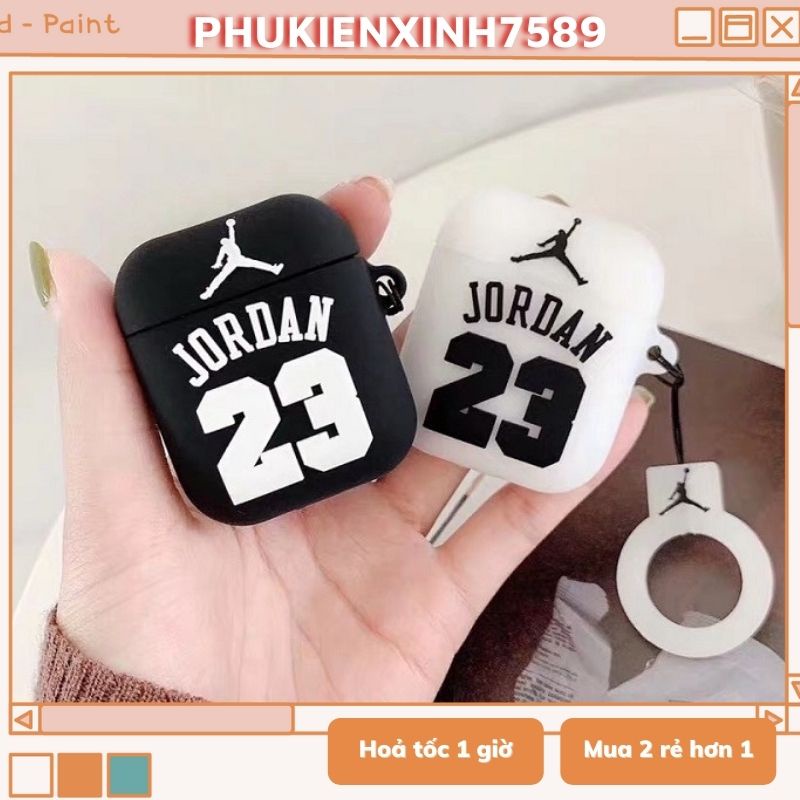 เคส Ap 1/2 & Pro J0RDAN 23 - สําหรับหูฟังไร้สาย (Bluetooth) - TGDD89