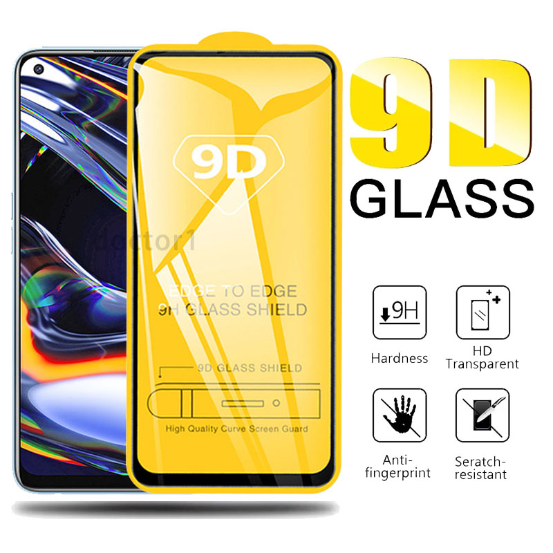 9DกระจกนิรภัยRealme 9 9i 8 8s Narzo 50i GT 7T Neo 7 5 3 2 C35 C30 C21y C25y C25s C21 C11 C15 C12 C17