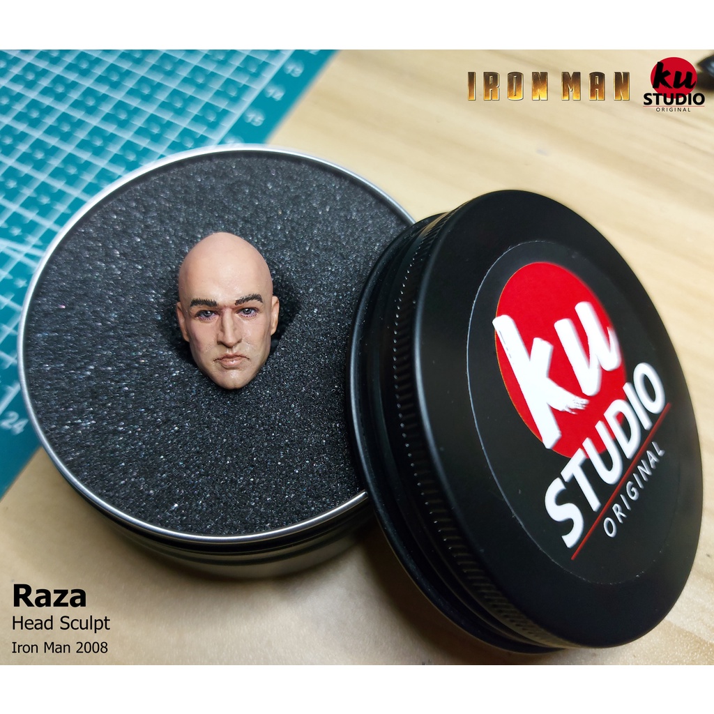 Raza Head Sculpt 1/12 Iron Man