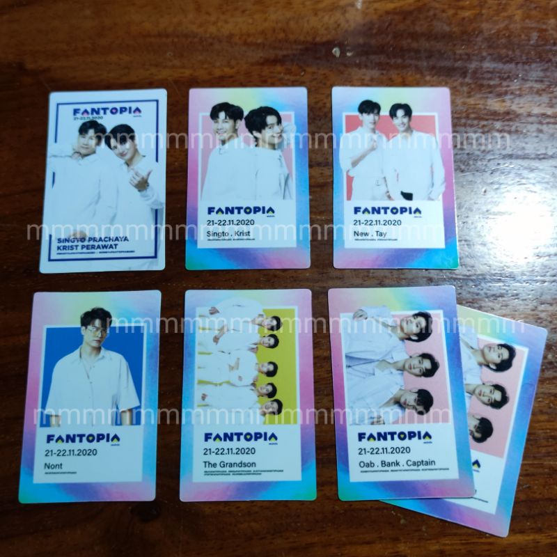 (พร้อมส่ง)การ์ดfantopia2020*ของแท้*