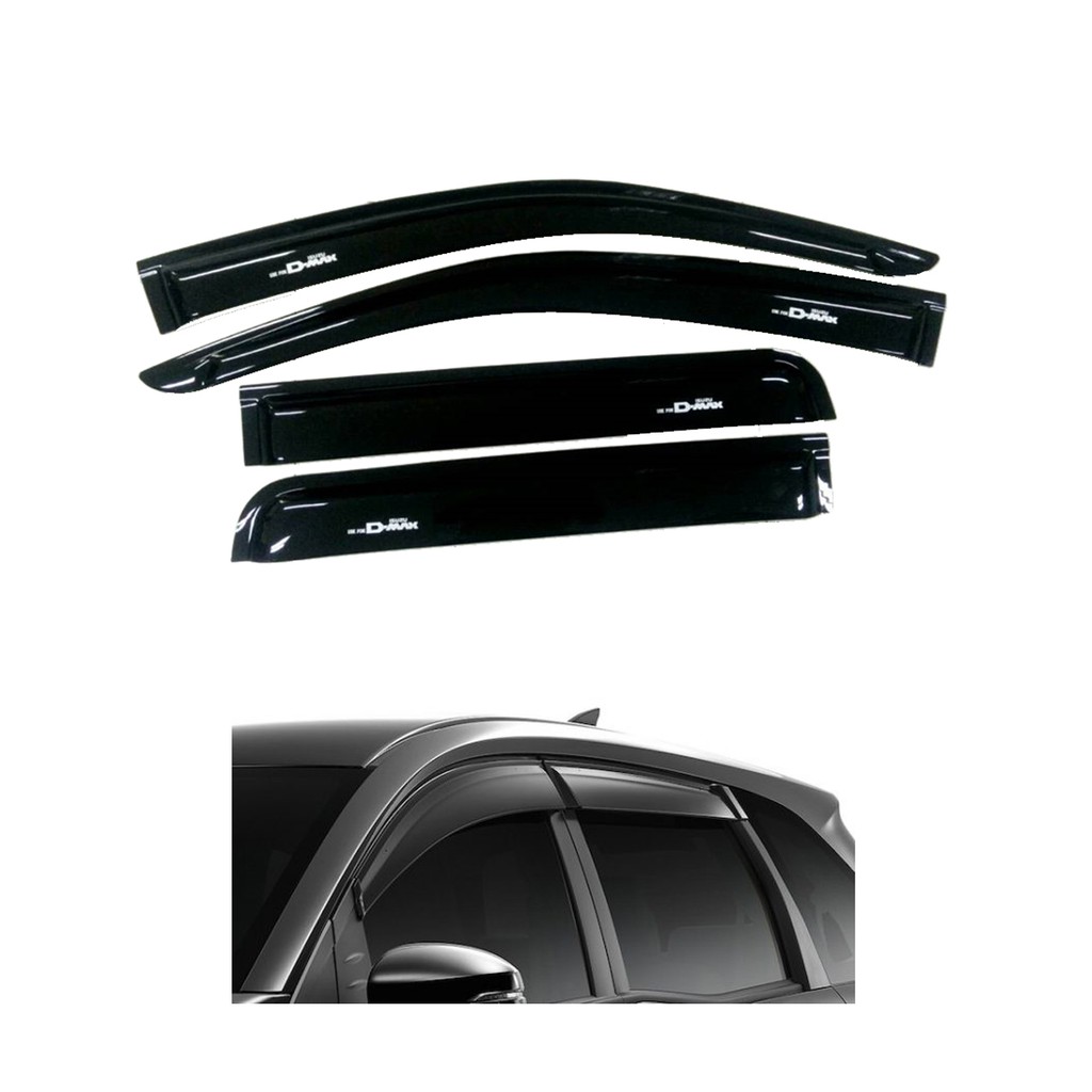 กันสาด Isuzu D-Max 2012-2019 สีดำ