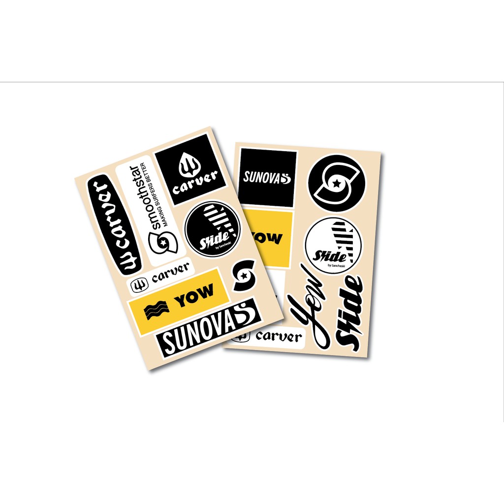 สติ๊กเกอร์เซิร์ฟสเก็ต ไดคัท ติดได้ทั่วไป Sticker Surf Skate