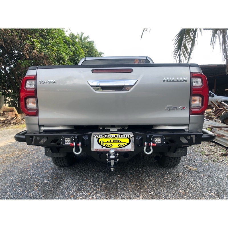 กันชนท้ายออฟโรดRevo มีไฟLed พร้อมหัวบอล