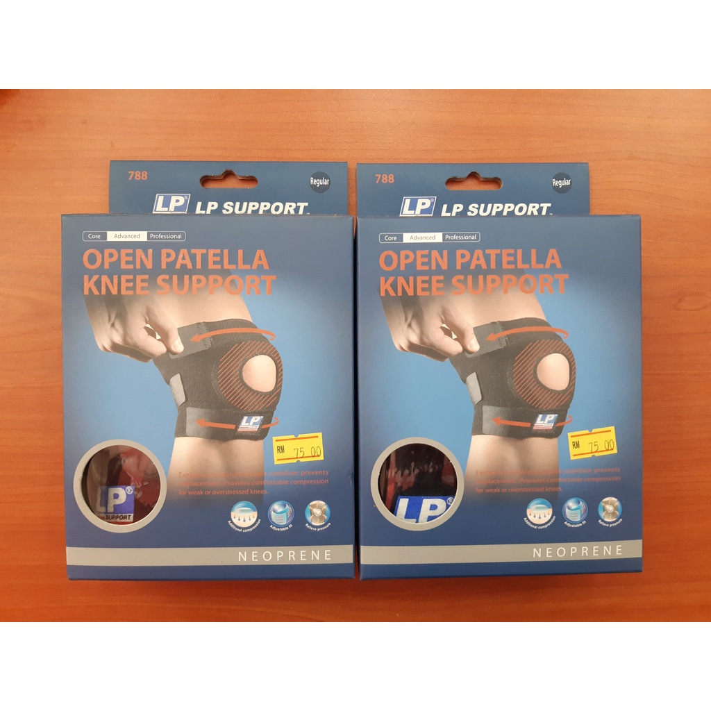 Lp Open Patella Knee Support 788 Advanced Regular