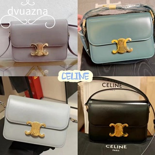 💯 ของแท้ CELINE TEEN Arc de Triomphe หนังวัวสะพายข้างแบบพกพา