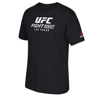 Mma Free Fight UFC ผู้ชายต่อสู้สีดำแขนสั้นกีฬาเสื้อยืด