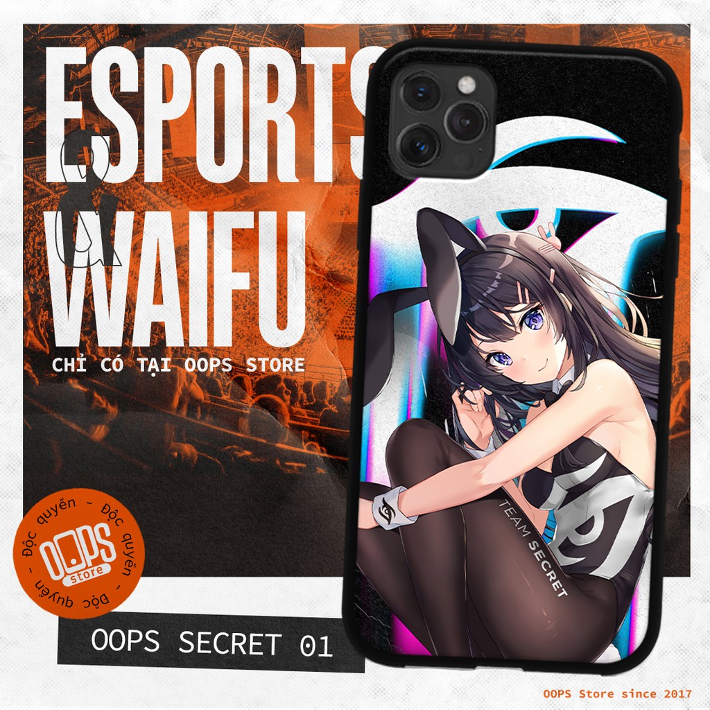 เคส Esports Waifu Team Secret สําหรับ iPhone