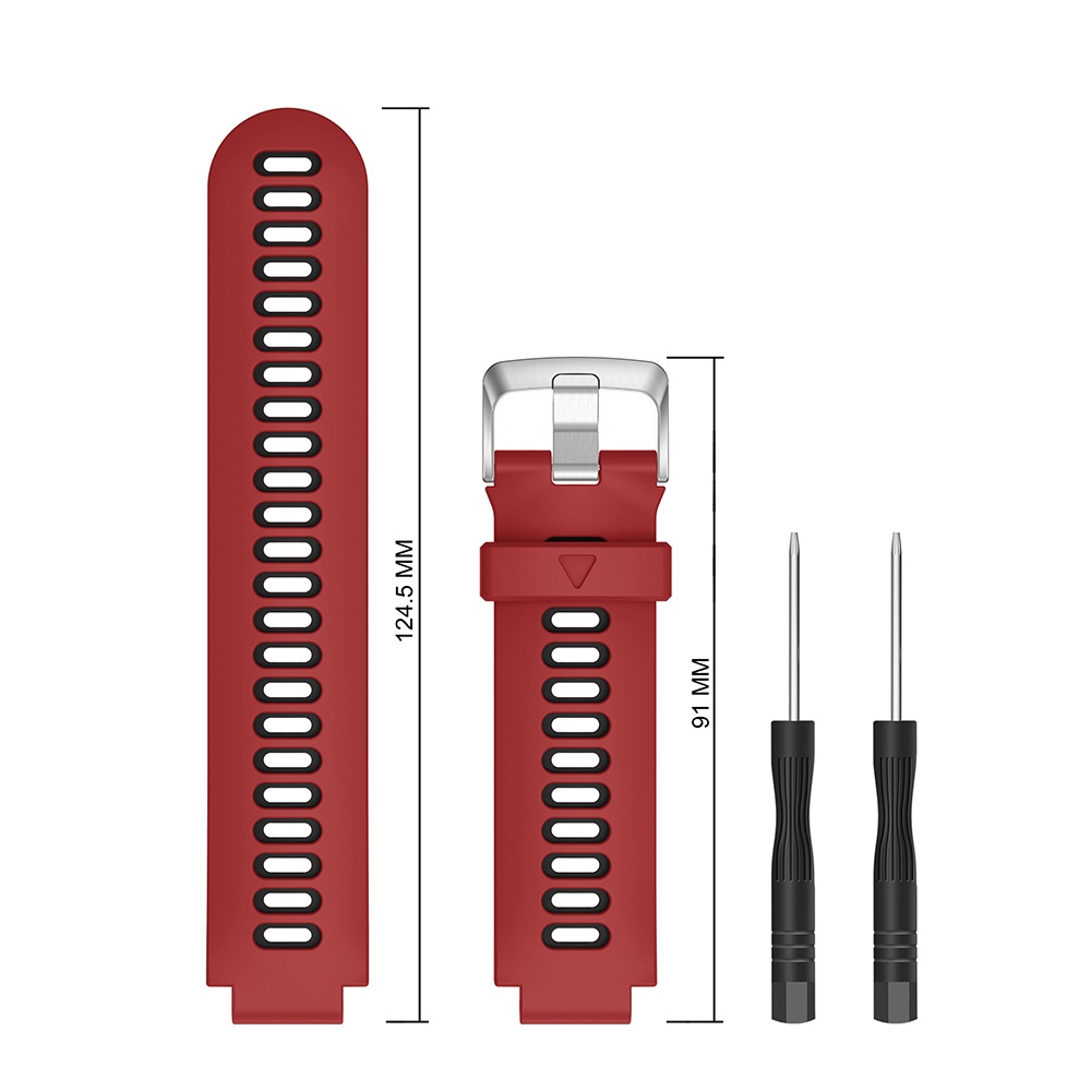 สายนาฬิกาข้อมือซิลิโคน Garmin Forerunner 235 220 230 620 630 735 XT