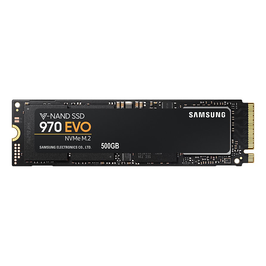 Samsung 970 EVO NVMe M.2 500GB.