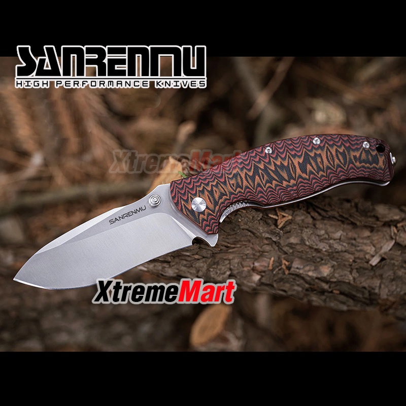 SANRENMU 1006 SRM 1006 ใบสแตนเลสแข็งพิเศษ 14C28N จุดหมุน Ball Bearing เปิด-ปิด ลื่นมาก