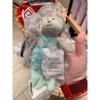 ของแท้ Starbucks Mini Siren Bearista Bear Keychain