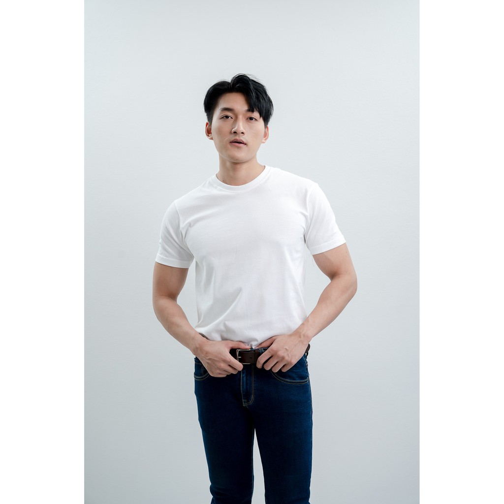 เสื้อยืดพรีเมี่ยมอย่างดีเกรดขึ้นห้าง ผ้า SUPERSOFT คอกลม เนื้อสัมผัสนุ่ม ผ้า cotton100% - รูปที่ 4