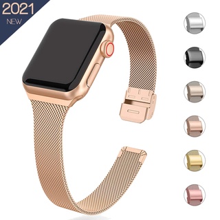 สายนาฬิกาข้อมือสเตนเลสโลหะ สําหรับ Apple Watch 8 7 6 SE 5 4 3 2 1 41 มม. 45 มม. 38 มม. 40 มม. iwatch series 8 7 SE 6 42 มม. 44 มม. 49 มม.