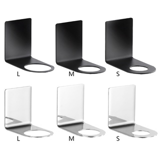 Mis ตะขอแขวนขวดสบู่เหลว แชมพู แบบติดผนัง ไม่ต้องเจาะ