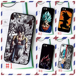 Huawei Y5 Y7 Y9 Prime P40 P50 P60 Pro 2018 2019 230411 เคสโทรศัพท์มือถือแบบนิ่ม ลายดราก้อนบอล Son Goku สีดํา