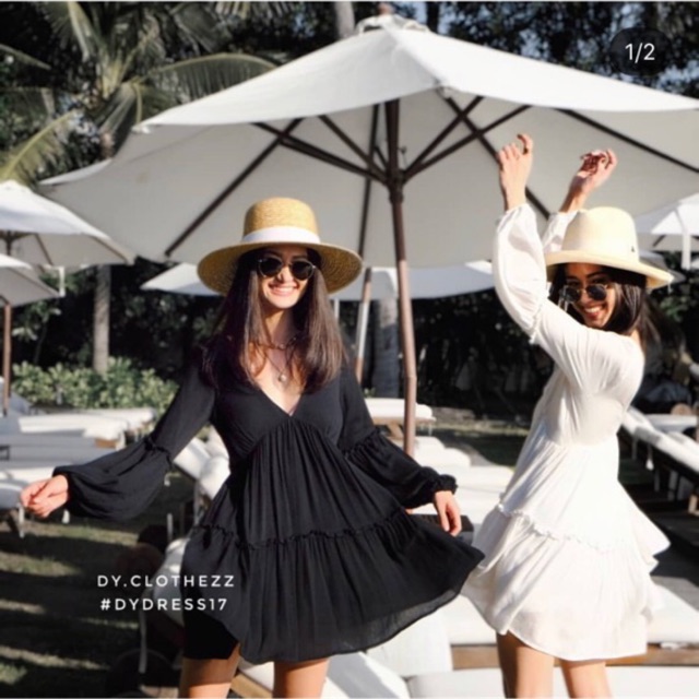 เดรสจากร้าน dy.clothezz สีดำ