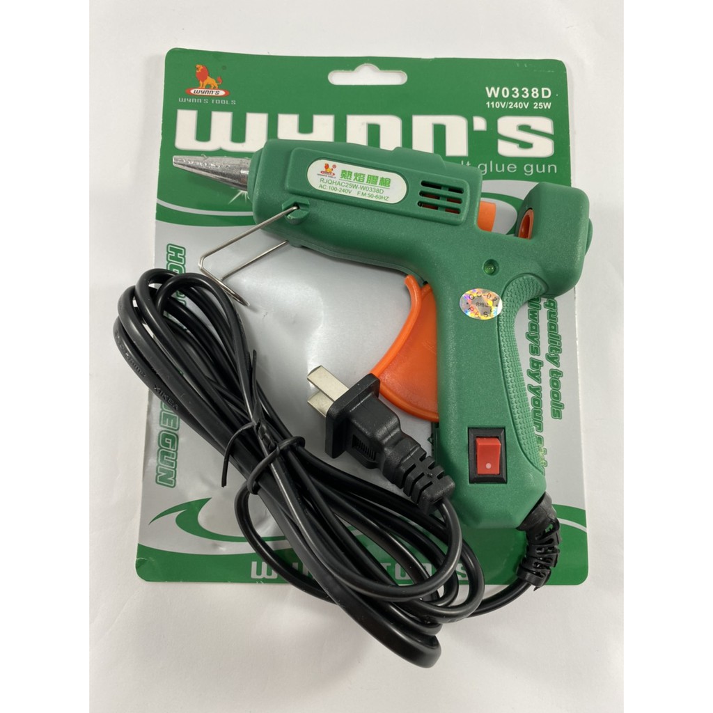 WYNN'S ปืนยิงกาว ใช้กาวเล็ก 25W รุ่น W0338D(รับประกัน)