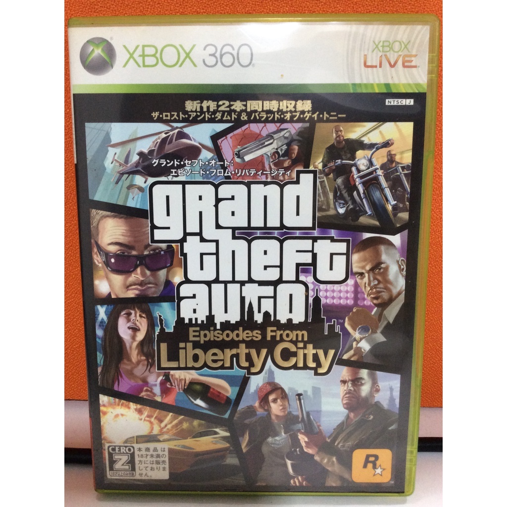 แผ่นแท้ [Xbox 360] Grand Theft Auto IV: Episodes From Liberty City (Japan) (JES1-00058) GTA 4