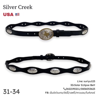 silver creek เข็มขัดวินเทจ งานอเมริกา