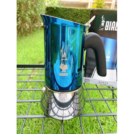 Bialetti New Venus 6 Cups หม้อต้มกาแฟ บีเลตติ แท้ รุ่นวีนัส สีฟ้า พร้อมส่ง!!