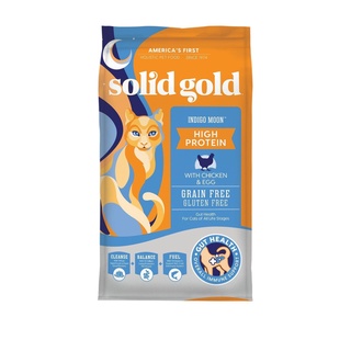 (5.44 kg) Solid gold อาหารแมว สูตรแมวโต &amp; สูตรลูกแมว